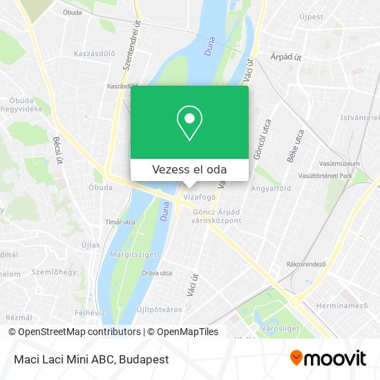 Maci Laci Mini ABC térkép