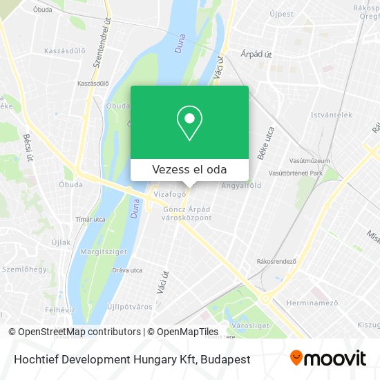 Hochtief Development Hungary Kft térkép