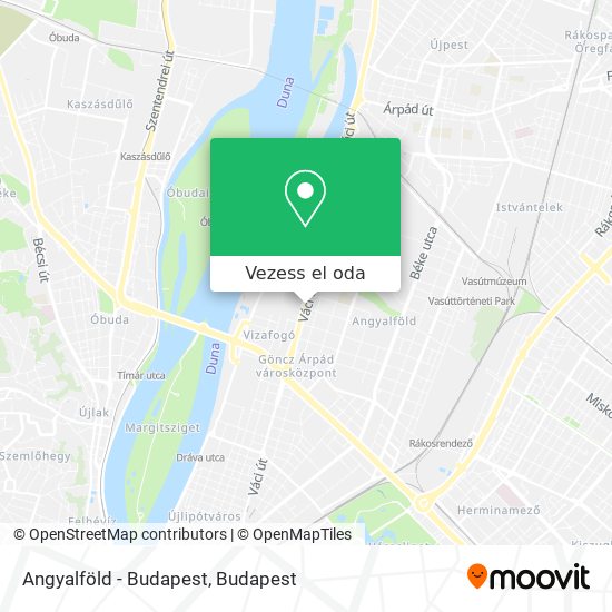 Angyalföld - Budapest térkép