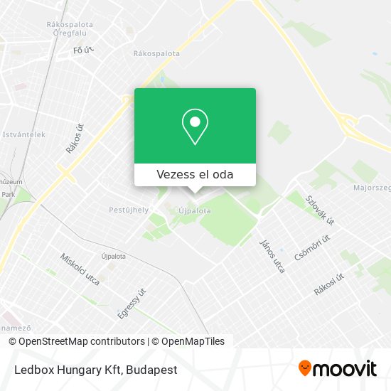 Ledbox Hungary Kft térkép