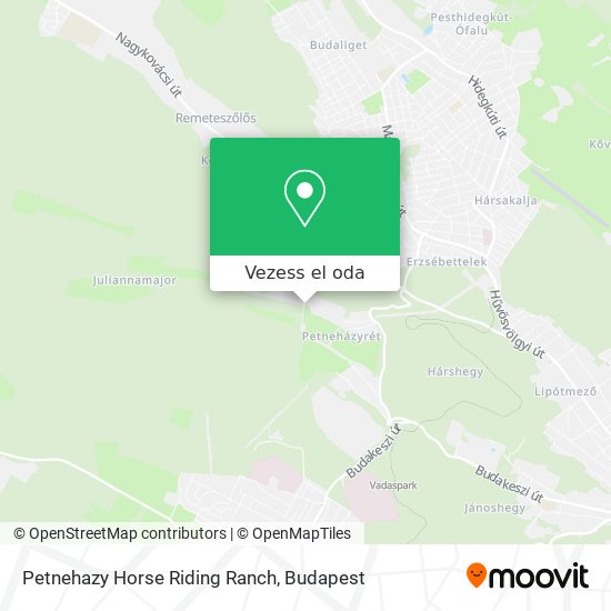 Petnehazy Horse Riding Ranch térkép