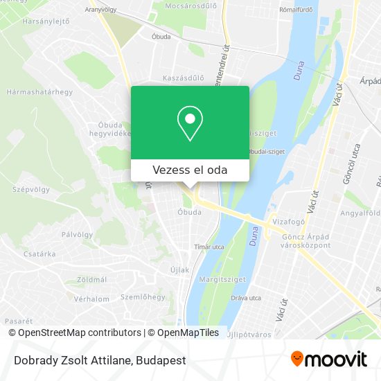 Dobrady Zsolt Attilane térkép