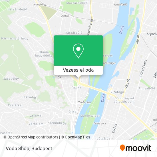 Voda Shop térkép