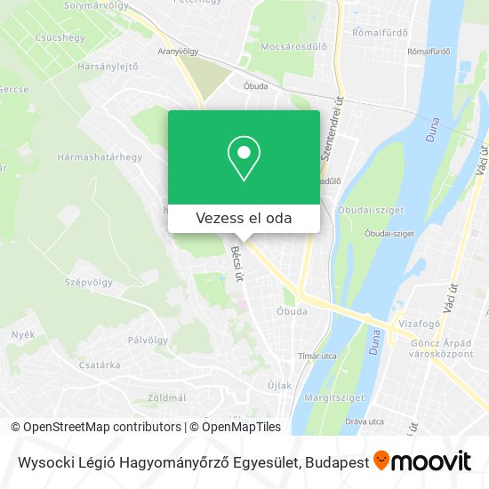 Wysocki Légió Hagyományőrző Egyesület térkép
