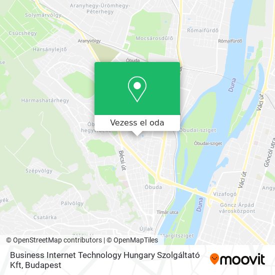Business Internet Technology Hungary Szolgáltató Kft térkép