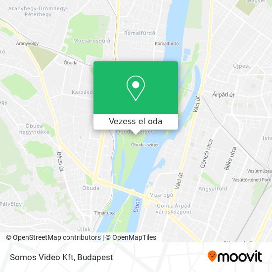 Somos Video Kft térkép