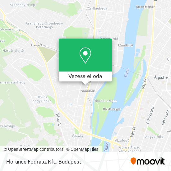 Florance Fodrasz Kft. térkép
