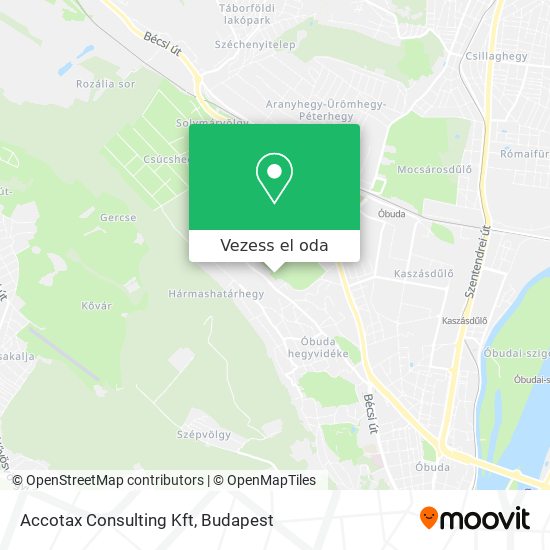 Accotax Consulting Kft térkép