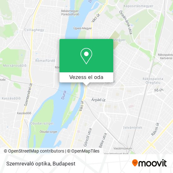 Szemrevaló optika térkép