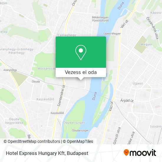 Hotel Express Hungary Kft térkép