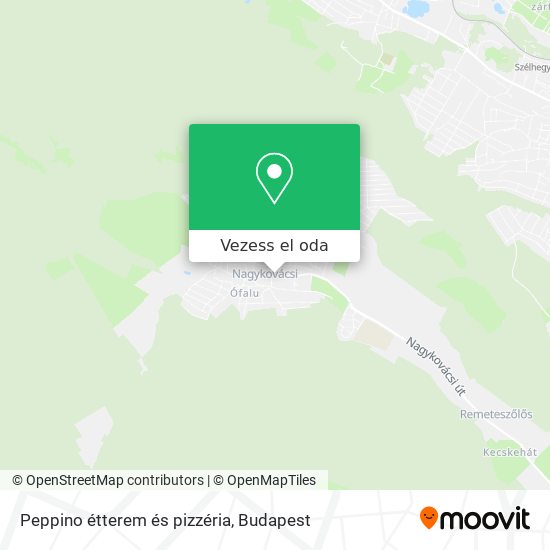 Peppino étterem és pizzéria térkép