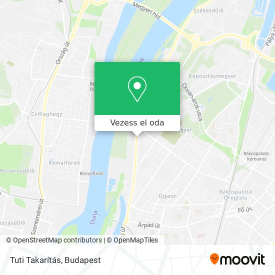 Tuti Takarítás térkép