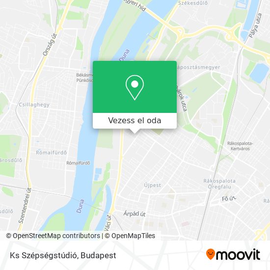 Ks Szépségstúdió térkép