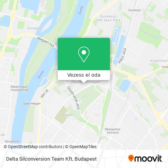 Delta Silconversion Team Kft térkép
