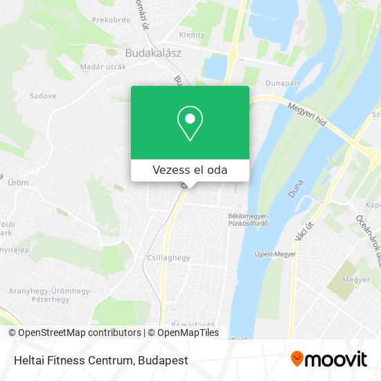 Heltai Fitness Centrum térkép