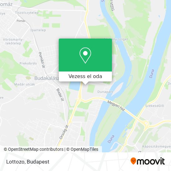 Lottozo térkép
