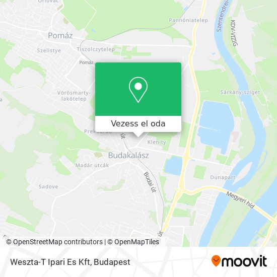 Weszta-T Ipari Es Kft térkép