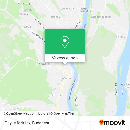 Pityke fodrász térkép