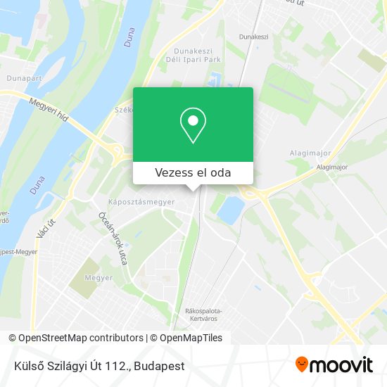 Külső Szilágyi Út 112. térkép
