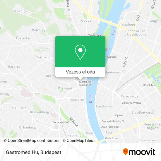Gastromed.Hu térkép