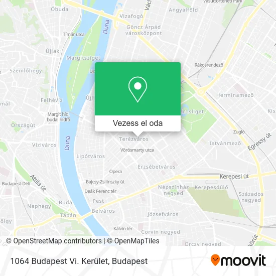 1064 Budapest Vi. Kerület térkép