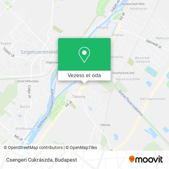 Csengeri Cukrászda térkép