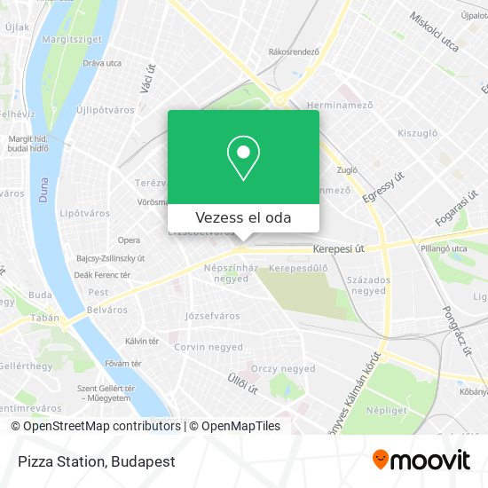 Pizza Station térkép