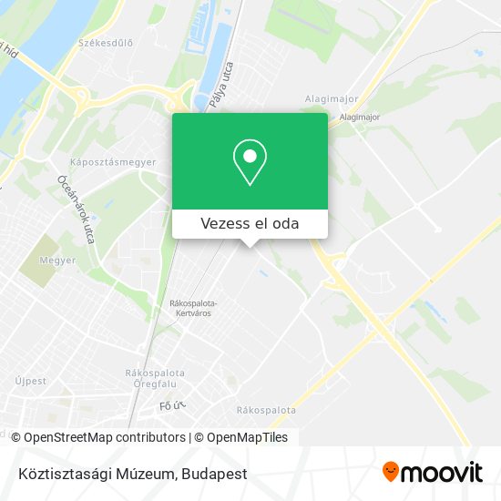 Köztisztasági Múzeum térkép