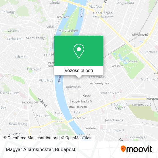 Magyar Államkincstár térkép