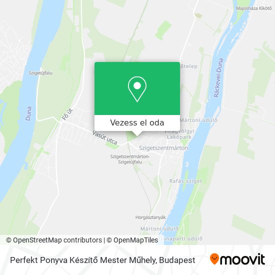 Perfekt Ponyva Készítő Mester Műhely térkép