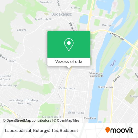 Lapszabászat, Bútorgyártás térkép