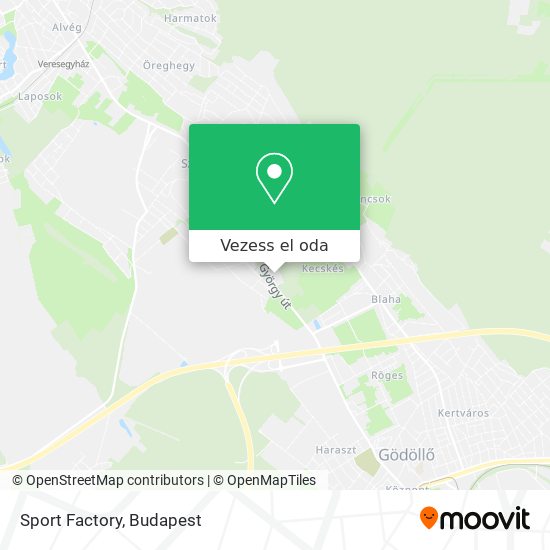 Sport Factory térkép