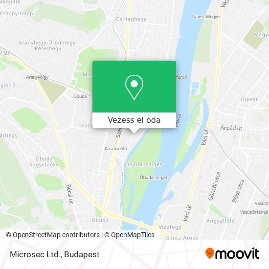 Microsec Ltd. térkép