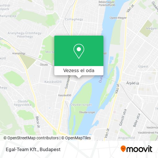 Egal-Team Kft. térkép