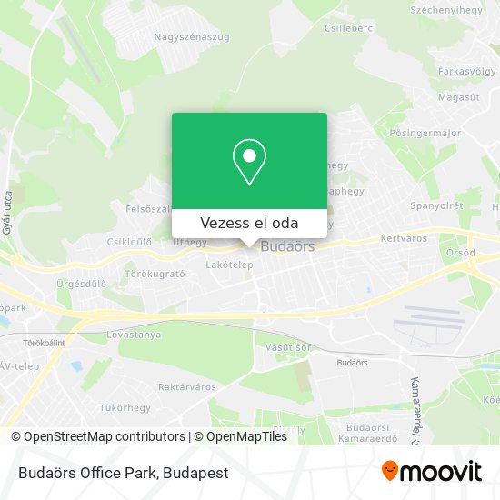 Budaörs Office Park térkép