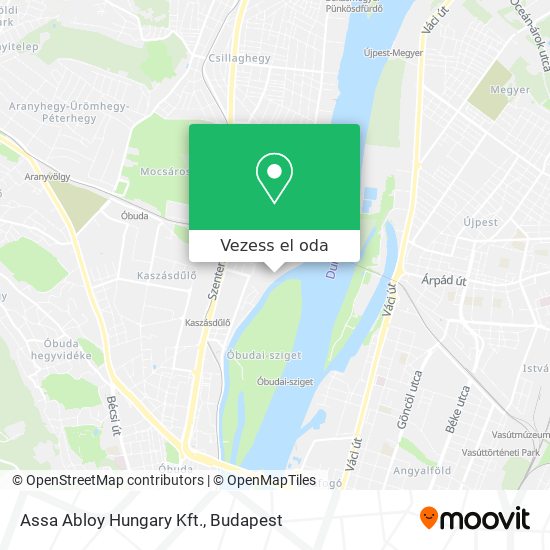 Assa Abloy Hungary Kft. térkép