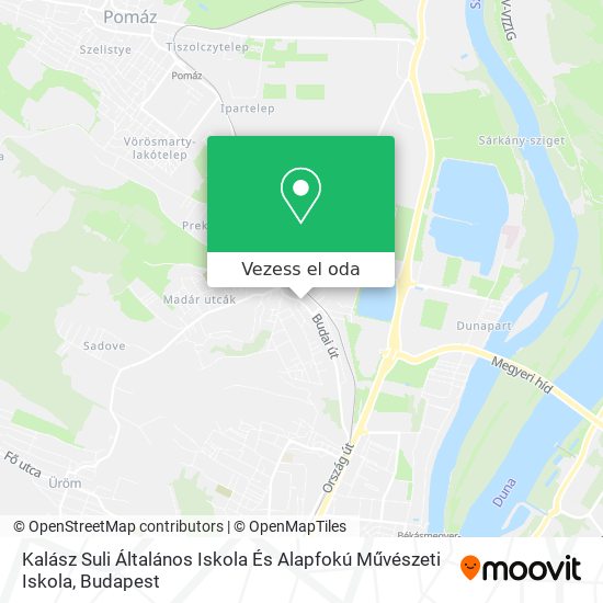 Kalász Suli Általános Iskola És Alapfokú Művészeti Iskola térkép