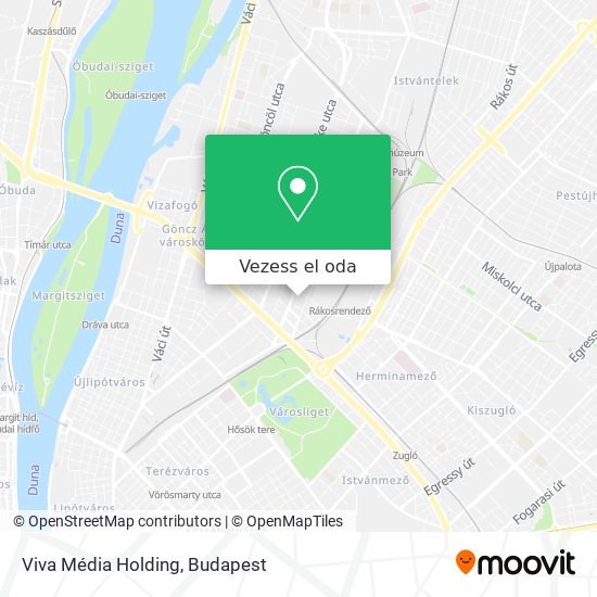 Viva Média Holding térkép