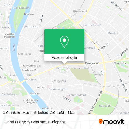 Garai Függöny Centrum térkép