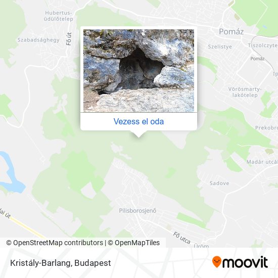 Kristály-Barlang térkép