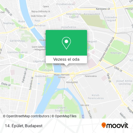 14. Épület térkép