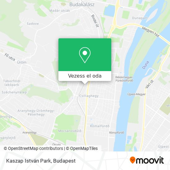 Kaszap István Park térkép