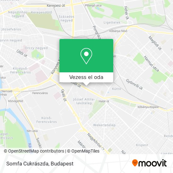 Somfa Cukrászda térkép
