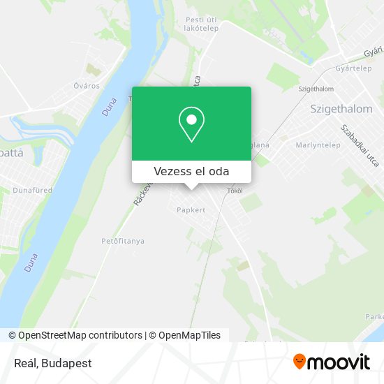 Reál térkép