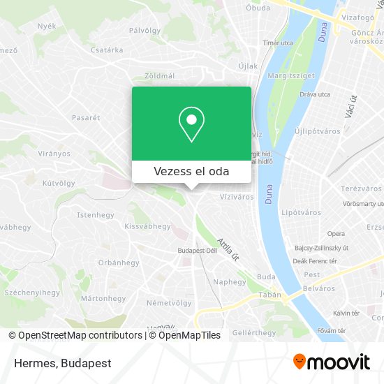 Hermes térkép