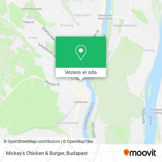 Mickey's Chicken & Burger térkép