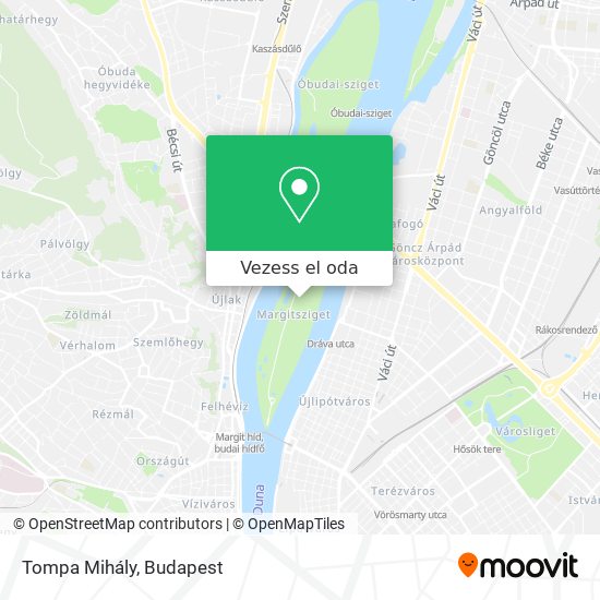 Tompa Mihály térkép