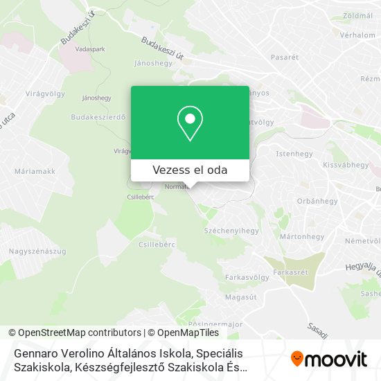 Gennaro Verolino Általános Iskola, Speciális Szakiskola, Készségfejlesztő Szakiskola És Kollégium térkép