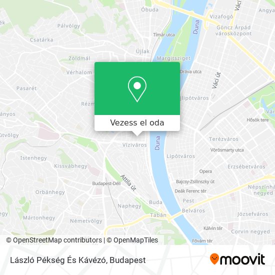 László Pékség És Kávézó térkép