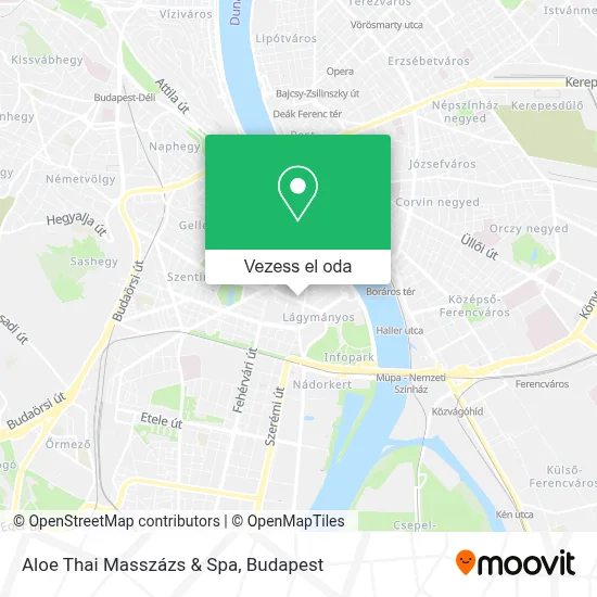 Aloe Thai Masszázs & Spa térkép